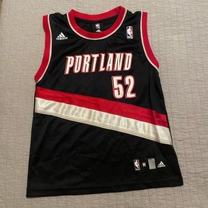 NBA Youth M Adidas Portland Trail Blazers Basketball Jersey #52 Greg Oden